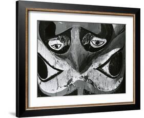 Totem Pole Detail, Alaska, 1977-Brett Weston-Framed Photographic Print