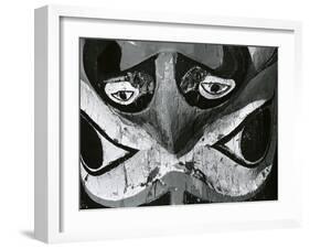 Totem Pole Detail, Alaska, 1977-Brett Weston-Framed Photographic Print