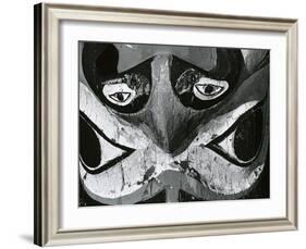 Totem Pole Detail, Alaska, 1977-Brett Weston-Framed Photographic Print