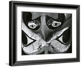 Totem Pole Detail, Alaska, 1977-Brett Weston-Framed Photographic Print