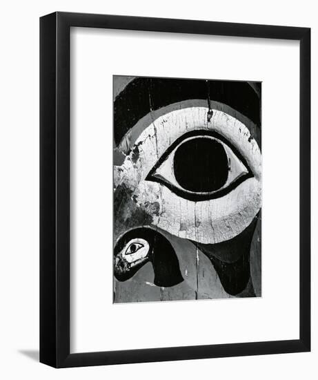 Totem Pole Detail, Alaska, 1977-Brett Weston-Framed Photographic Print