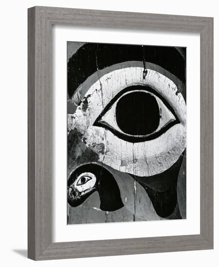 Totem Pole Detail, Alaska, 1977-Brett Weston-Framed Photographic Print