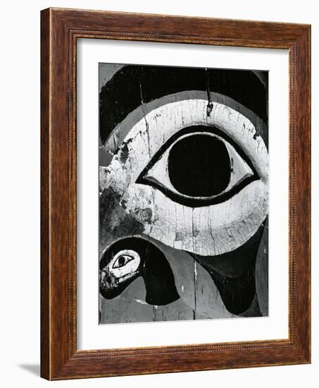 Totem Pole Detail, Alaska, 1977-Brett Weston-Framed Photographic Print