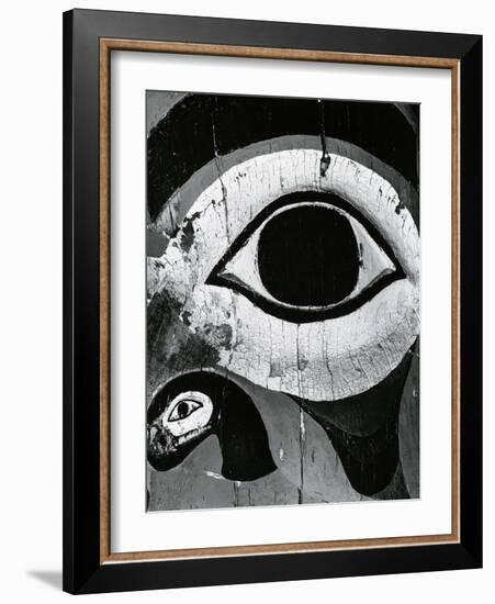 Totem Pole Detail, Alaska, 1977-Brett Weston-Framed Photographic Print