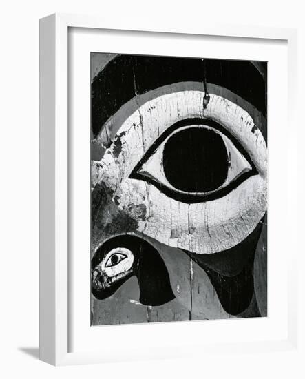 Totem Pole Detail, Alaska, 1977-Brett Weston-Framed Photographic Print