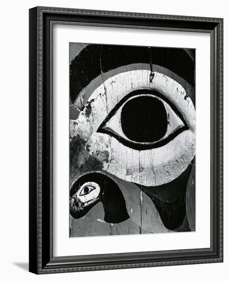 Totem Pole Detail, Alaska, 1977-Brett Weston-Framed Photographic Print