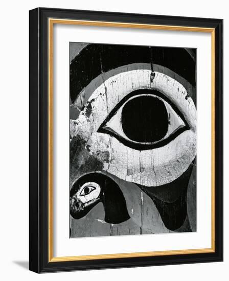 Totem Pole Detail, Alaska, 1977-Brett Weston-Framed Photographic Print