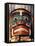 Totem Pole Detail, Duncan, Vancouver Island, BC, Canada-Walter Bibikow-Framed Premier Image Canvas