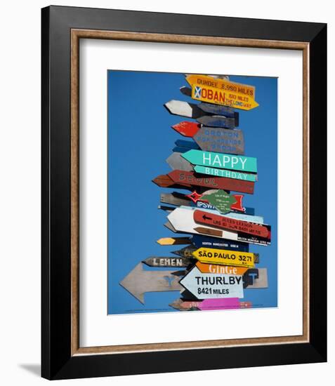 Totem Pole-Cindy Miller Hopkins-Framed Art Print