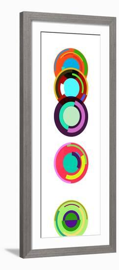 Totem (Tribute to Sonia Delaunay), 2015-Francois Domain-Framed Giclee Print