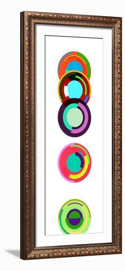 Totem (Tribute to Sonia Delaunay), 2015-Francois Domain-Framed Giclee Print
