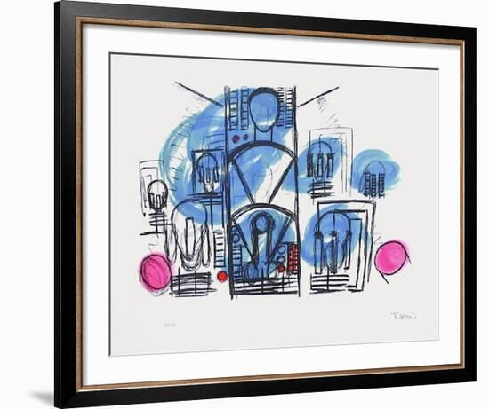 Totem-Vassilakis Takis-Framed Limited Edition