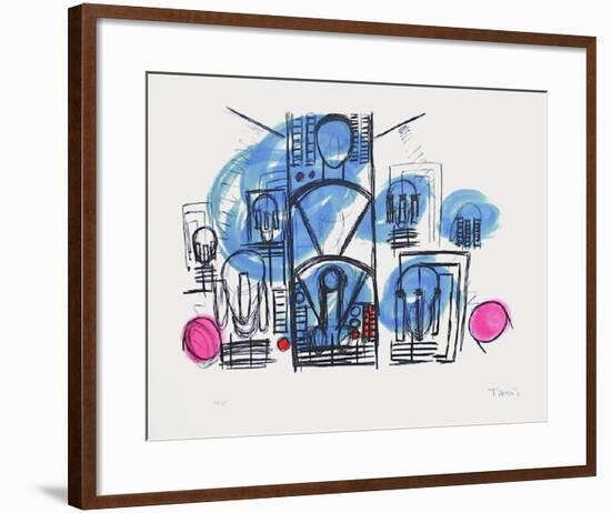 Totem-Vassilakis Takis-Framed Limited Edition