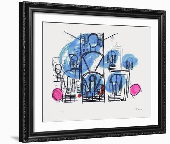 Totem-Vassilakis Takis-Framed Limited Edition