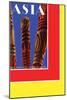 Totems-Frank Mcintosh-Mounted Art Print