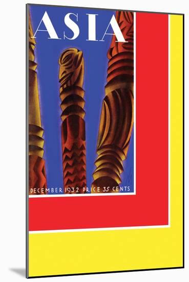 Totems-Frank Mcintosh-Mounted Art Print