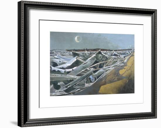 Totes Meer (Dead Sea)-Paul Nash-Framed Premium Giclee Print