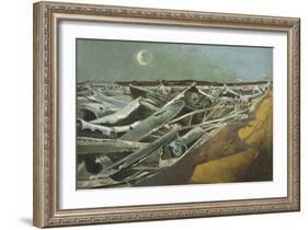 Totes Meer (Dead Sea)-Paul Nash-Framed Giclee Print