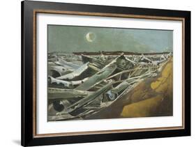 Totes Meer (Dead Sea)-Paul Nash-Framed Giclee Print