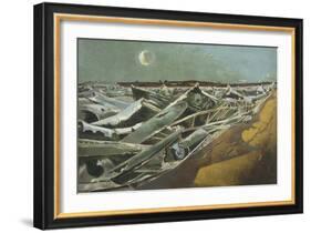 Totes Meer (Dead Sea)-Paul Nash-Framed Giclee Print