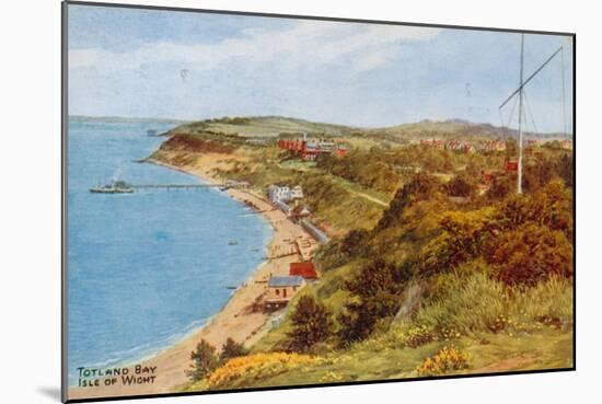 Totland Bay, Isle of Wight-Alfred Robert Quinton-Mounted Giclee Print