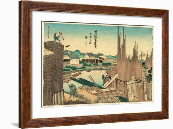 Toto Honjo Tatekawa-Katsushika Hokusai-Framed Giclee Print