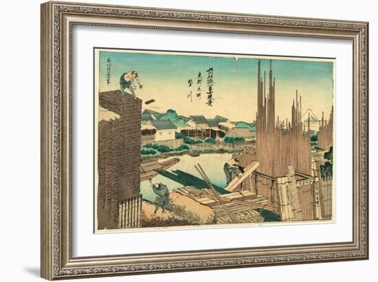 Toto Honjo Tatekawa-Katsushika Hokusai-Framed Giclee Print