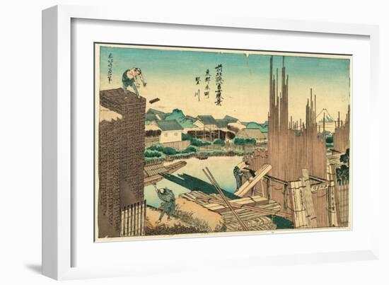 Toto Honjo Tatekawa-Katsushika Hokusai-Framed Giclee Print
