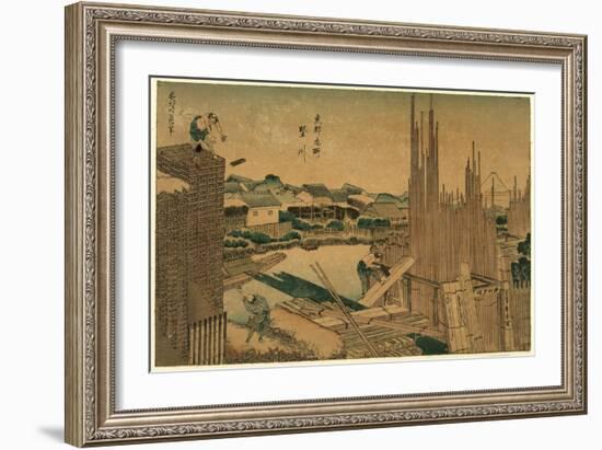 Toto Honjo Tatekawa-Katsushika Hokusai-Framed Giclee Print