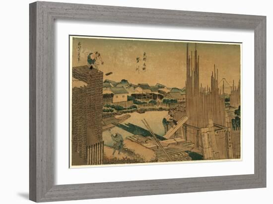 Toto Honjo Tatekawa-Katsushika Hokusai-Framed Giclee Print