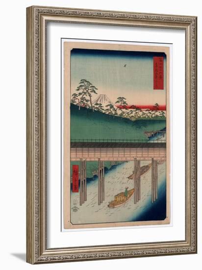 Toto Ochanomizu-Utagawa Hiroshige-Framed Giclee Print