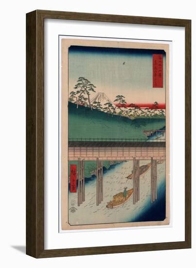 Toto Ochanomizu-Utagawa Hiroshige-Framed Giclee Print