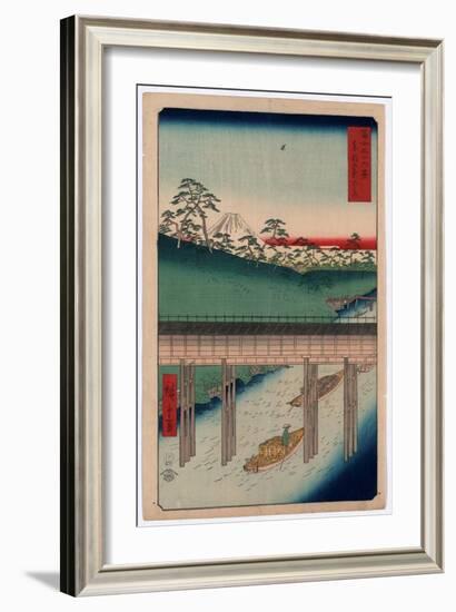Toto Ochanomizu-Utagawa Hiroshige-Framed Giclee Print