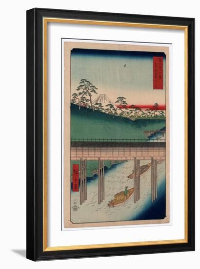 Toto Ochanomizu-Utagawa Hiroshige-Framed Giclee Print