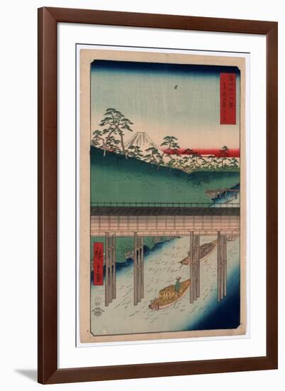 Toto Ochanomizu-Utagawa Hiroshige-Framed Giclee Print