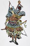 Soldier: Samurai-Totoya Hokkei-Giclee Print