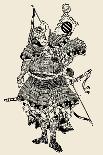 Soldier: Samurai-Totoya Hokkei-Giclee Print