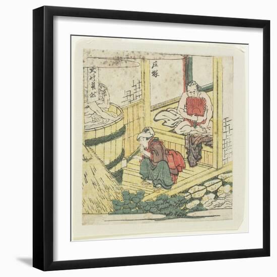 Totsuka, C. 1804-Katsushika Hokusai-Framed Giclee Print