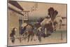 Totsuka, détour par Motomachi-Ando Hiroshige-Mounted Giclee Print
