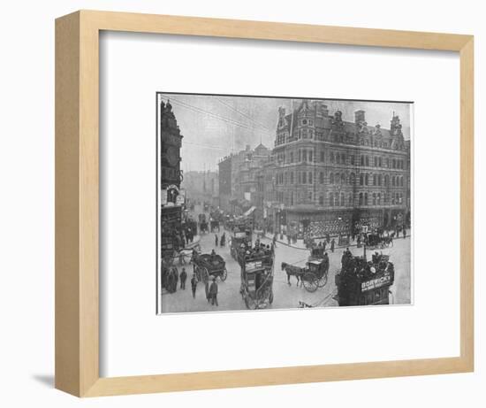 Tottenham Court Road corner, London, c1903 (1903)-Unknown-Framed Photographic Print