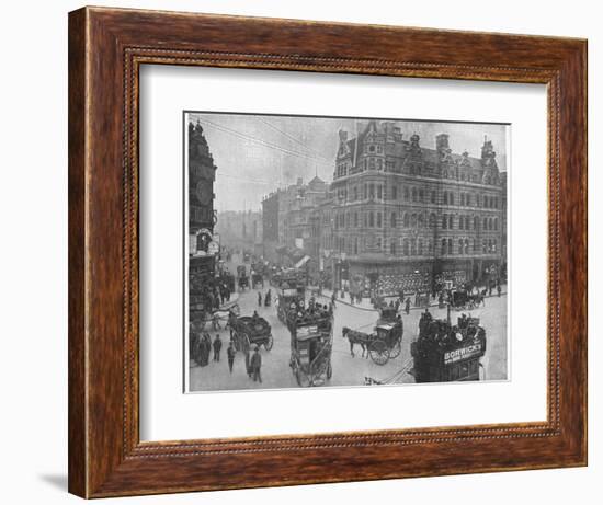 Tottenham Court Road corner, London, c1903 (1903)-Unknown-Framed Photographic Print