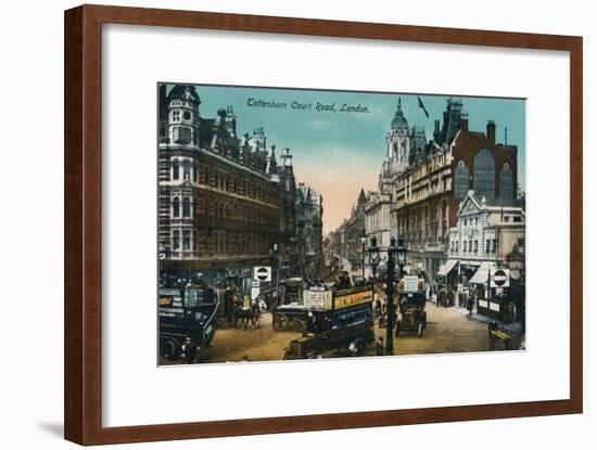 'Tottenham Court Road, London', 1915, (c1900-1930)-Unknown-Framed Giclee Print