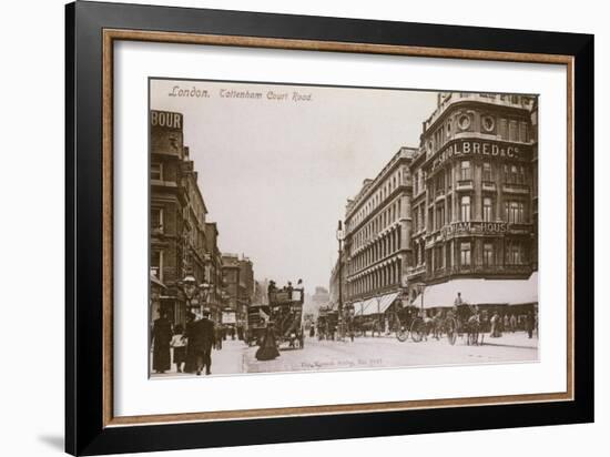 Tottenham Court Road-null-Framed Art Print