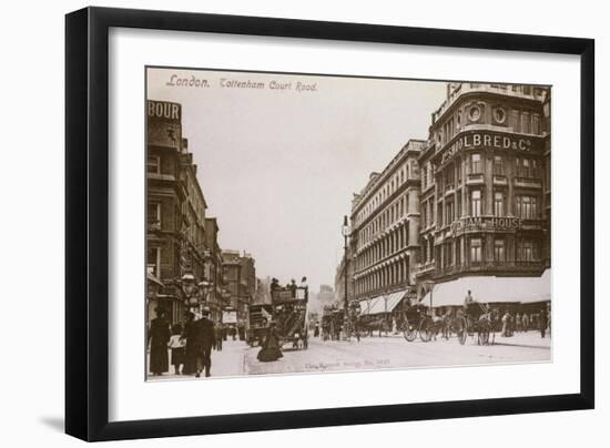 Tottenham Court Road-null-Framed Art Print