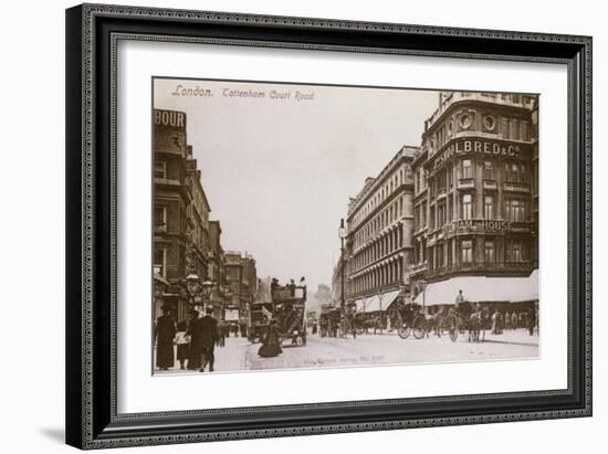 Tottenham Court Road-null-Framed Art Print