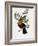 Toucan Ariel on a Muscadier and Butterfly Protesilas - in “” Le Jardin Des Plantes: Complete Histor-Unknown Artist-Framed Giclee Print