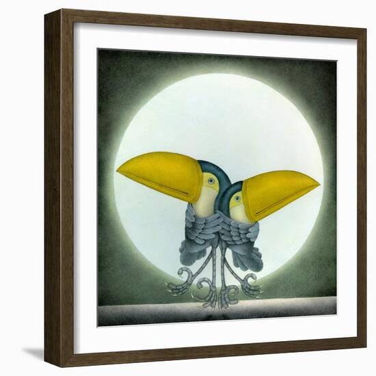 Toucan Can Can, 2010-Wayne Anderson-Framed Giclee Print