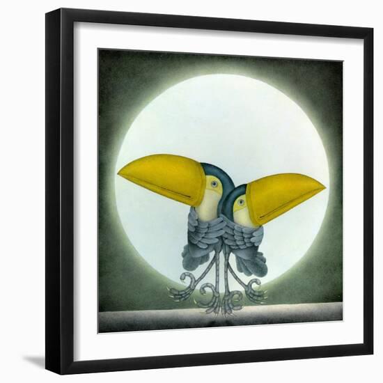 Toucan Can Can, 2010-Wayne Anderson-Framed Giclee Print