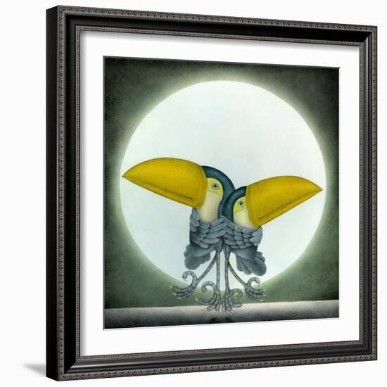 Toucan Can Can, 2010-Wayne Anderson-Framed Giclee Print