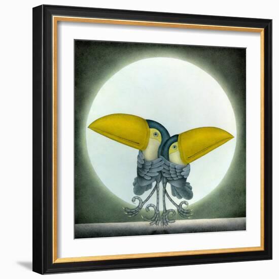 Toucan Can Can, 2010-Wayne Anderson-Framed Giclee Print